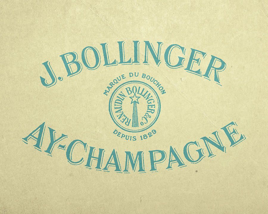 Antique Bollinger Champagne Advertisement – Poster | Canvas Wall Art ...