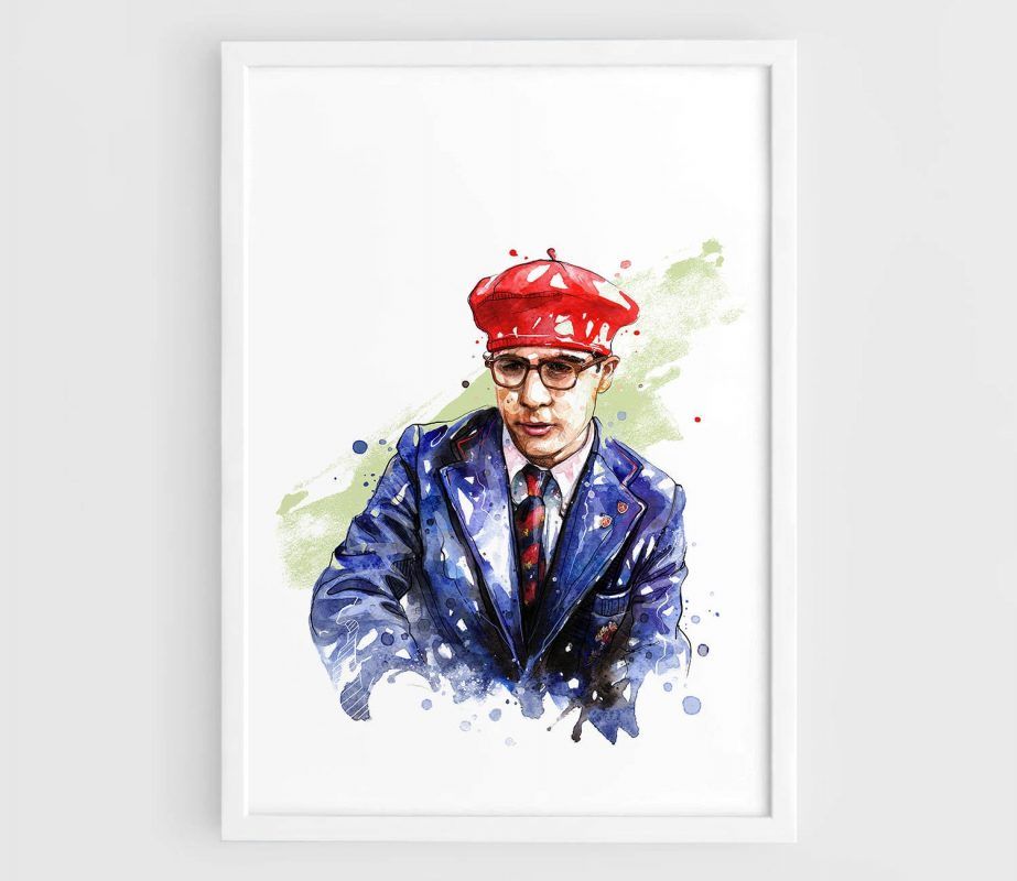 Rushmore Movie Max Fischer Art Print Wes Anderson Rushmore Academy Film 