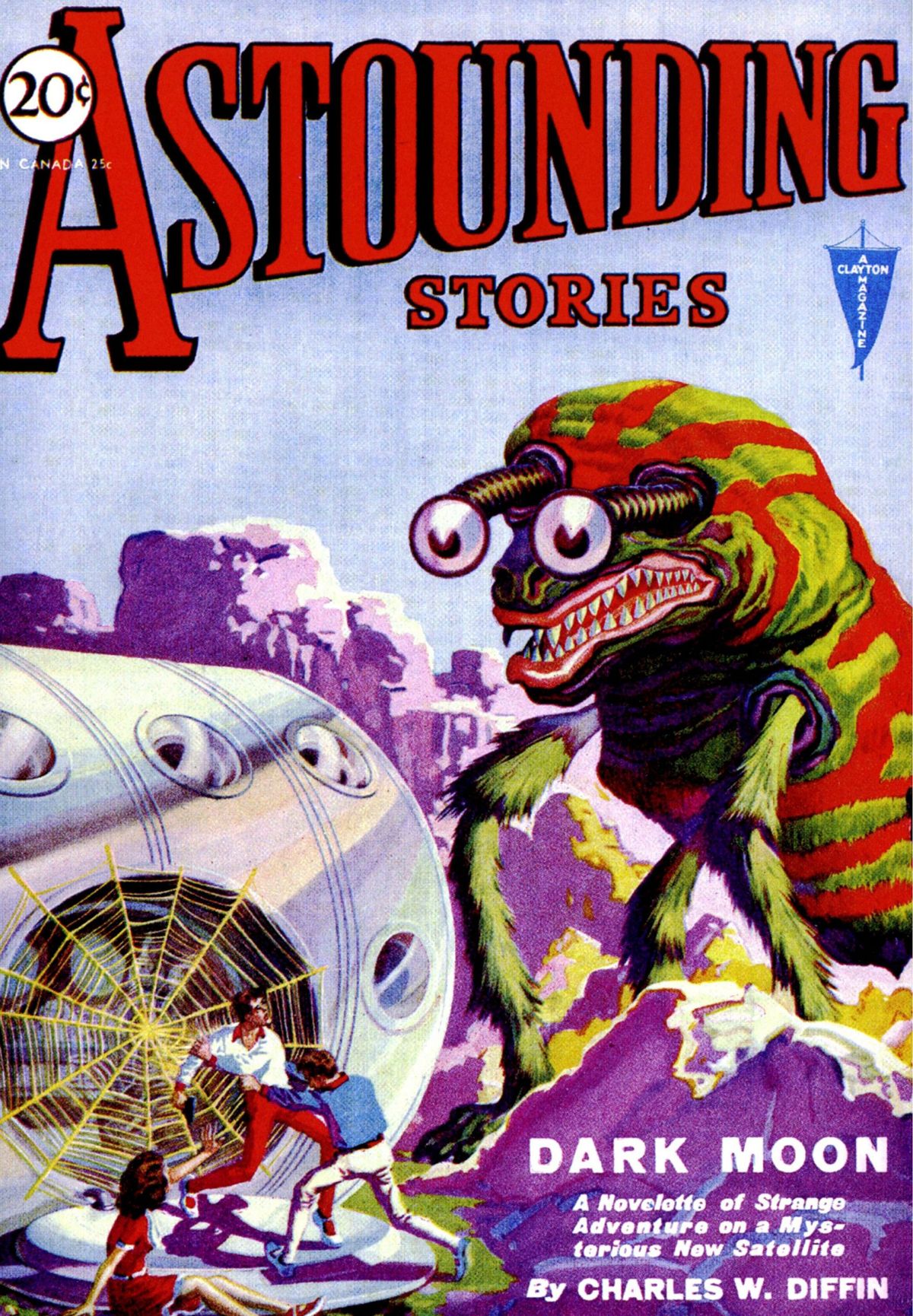 Vintage Sci Fi Comic Poster "Astounding Stories " (118) – Poster ...