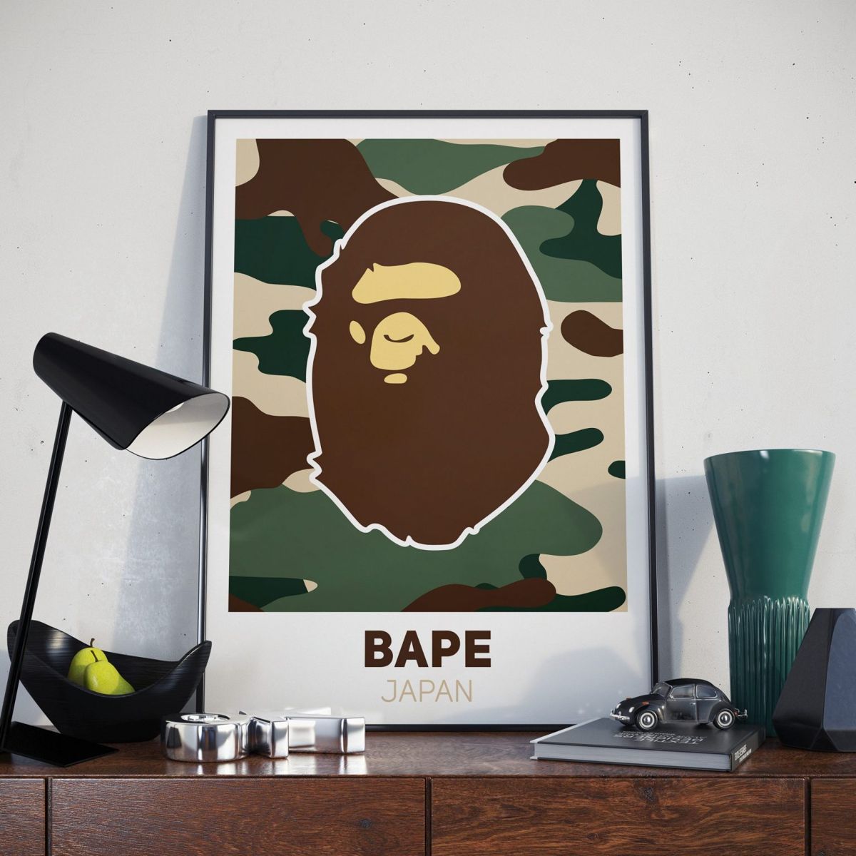 Bape, Bape Wall Art, Fashion, Bape Print, Hypebeast, Streetwear ...