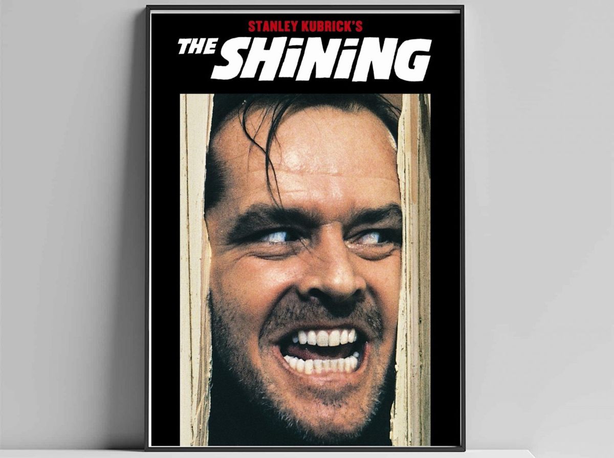 The Shining Here S Johnny Vintage Horror Movie Movie Prints Wall Art Retro Film Original