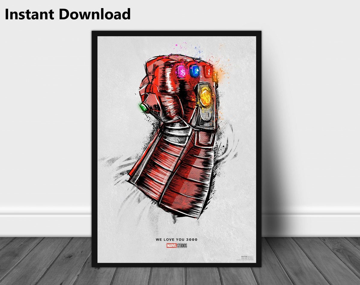 Avengers Endgame Marvel Original Movie, Printable Original Movie ...