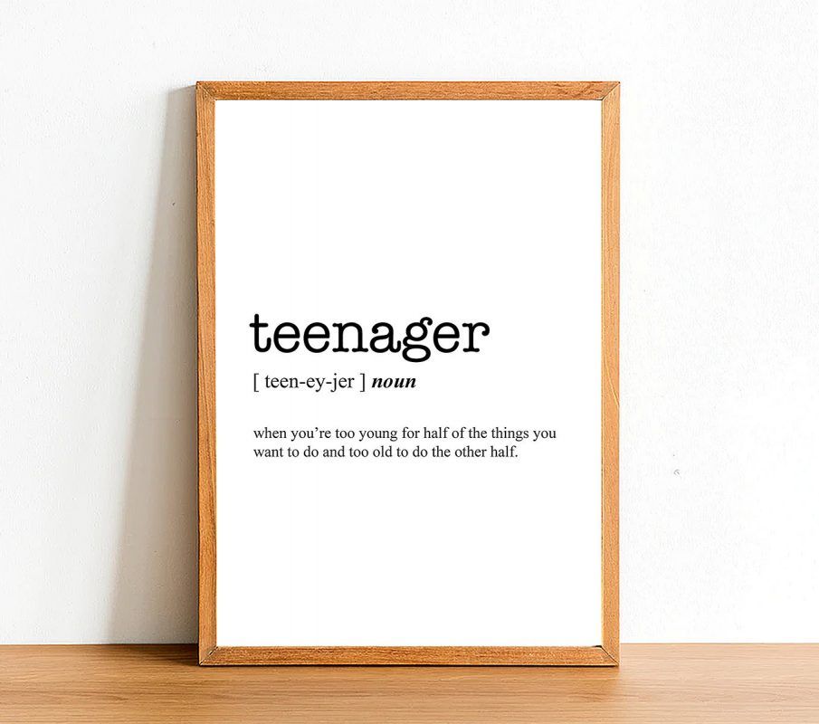 Teenager Word Definition Print Urban Dictionary Word Meaning