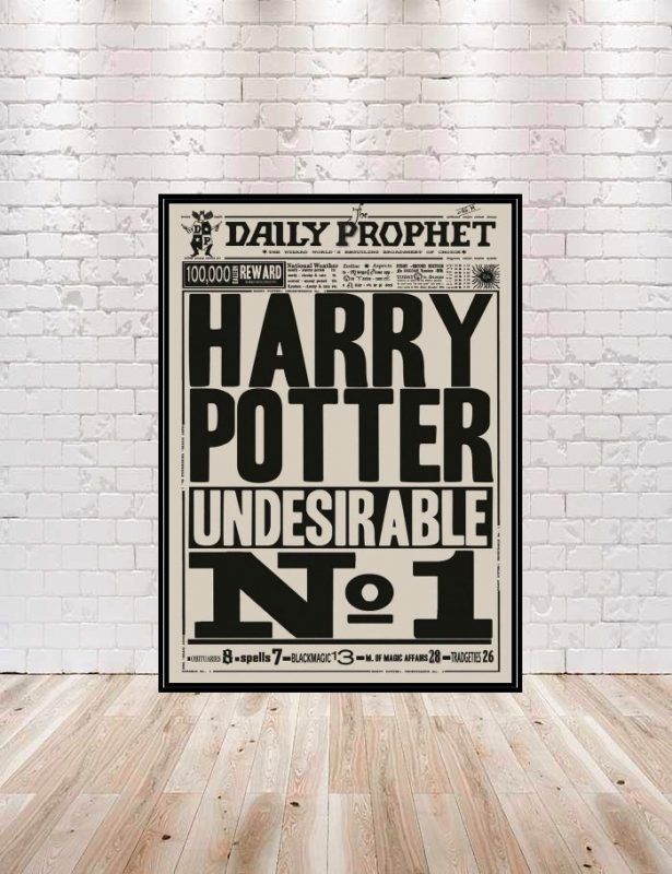 Harry Potter Undesirable Number 1 Daily Prophet Universal Studios ...
