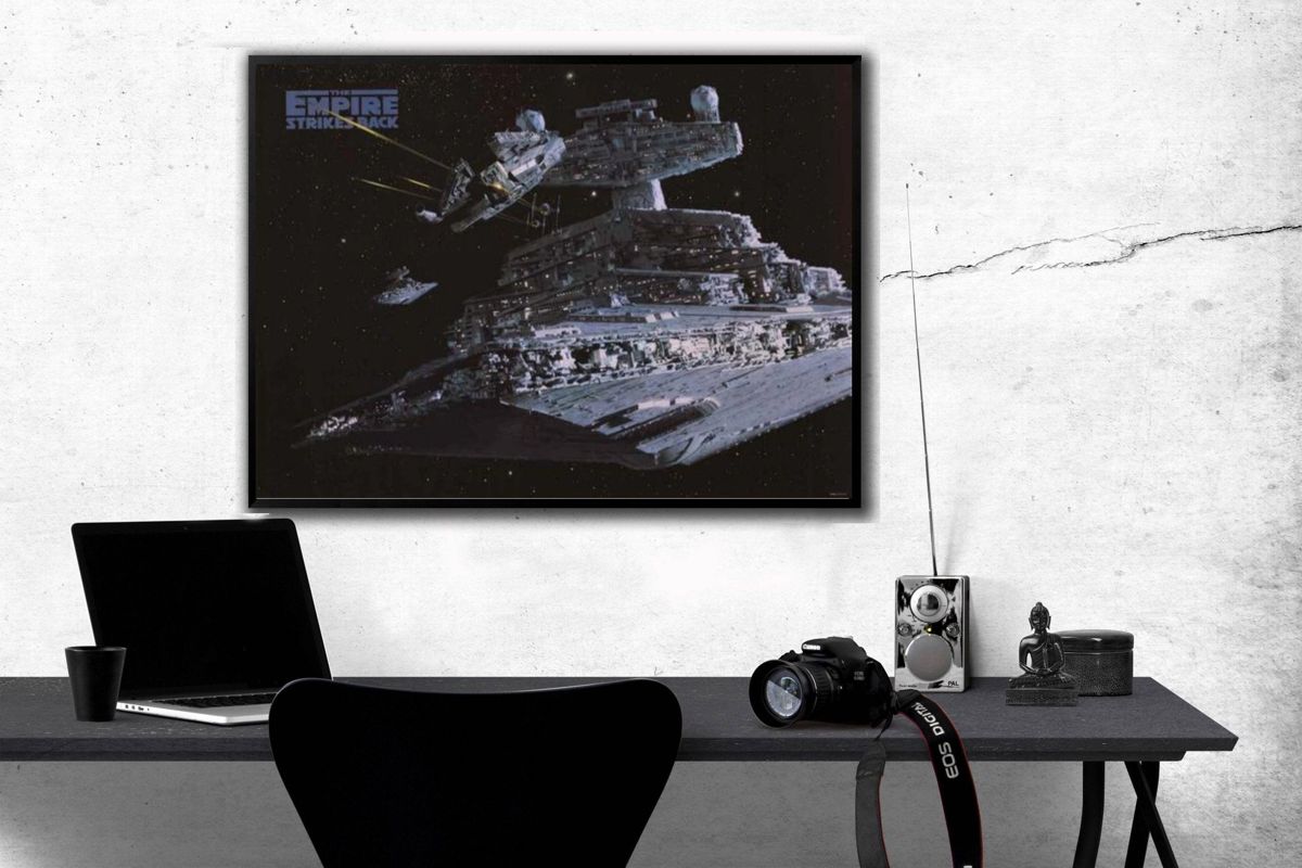 Star Wars - Millennium Falcon Vs. Imperial Fleet The Empire Strikes ...