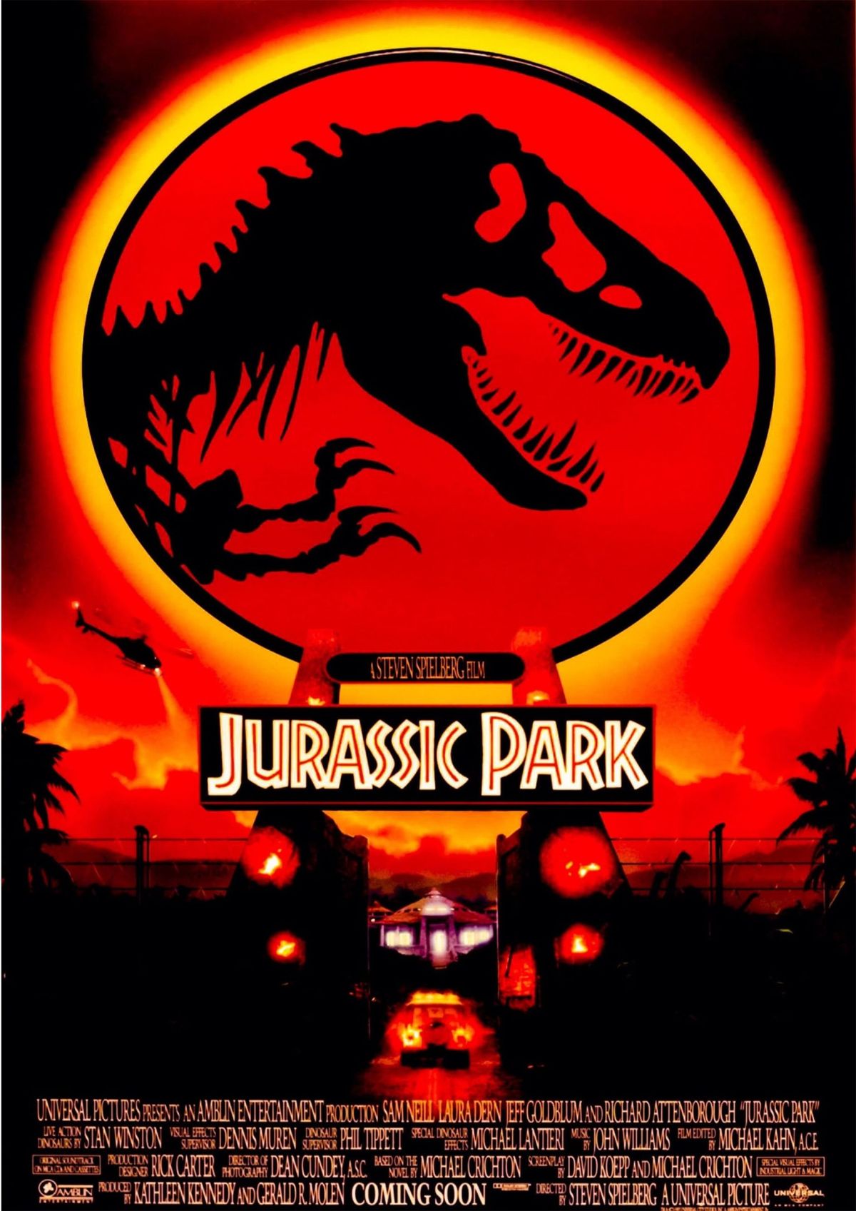 Jurassic Park V2 Movie – Poster | Canvas Wall Art Print - John Sneaker