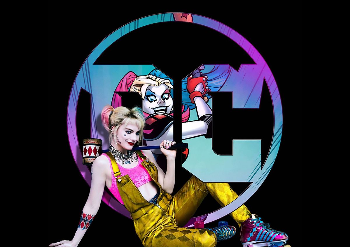 Birds Of Prey Harley Quinn Margot Robbie Comics Movie – Poster | Canvas ...