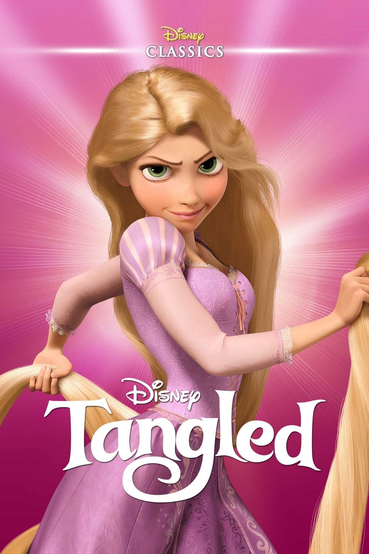 Tangled (2010) V2Wall – Poster | Canvas Wall Art Print - John Sneaker