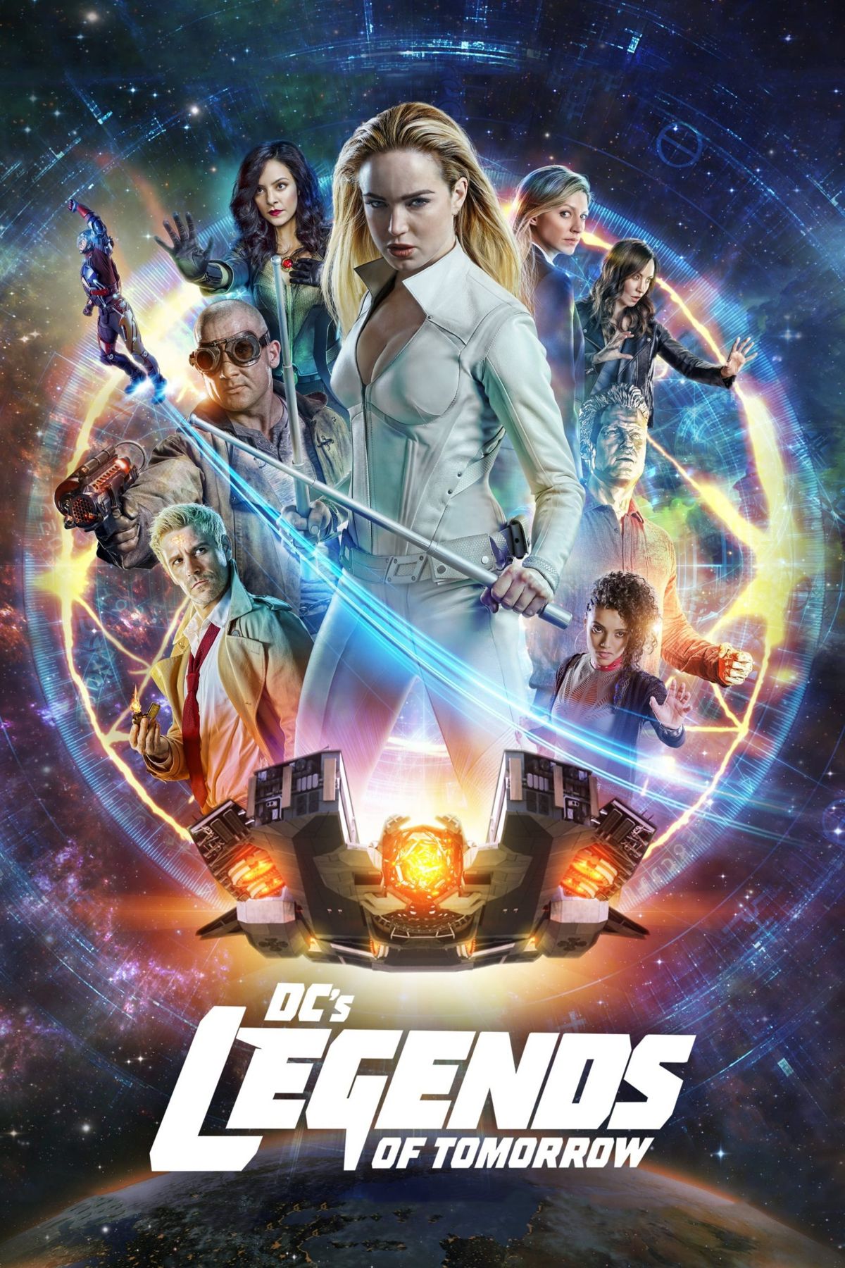 Dc'S Legends Of Tomorrow (2016) Series – Poster | Canvas Wall Art Print ...