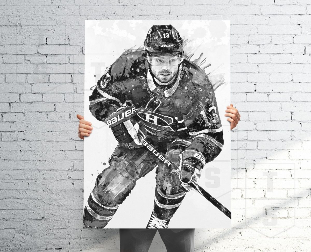 Max Domi Poster, Montreal Canadiens Print, Canvas, Banner, Hockey Fan ...