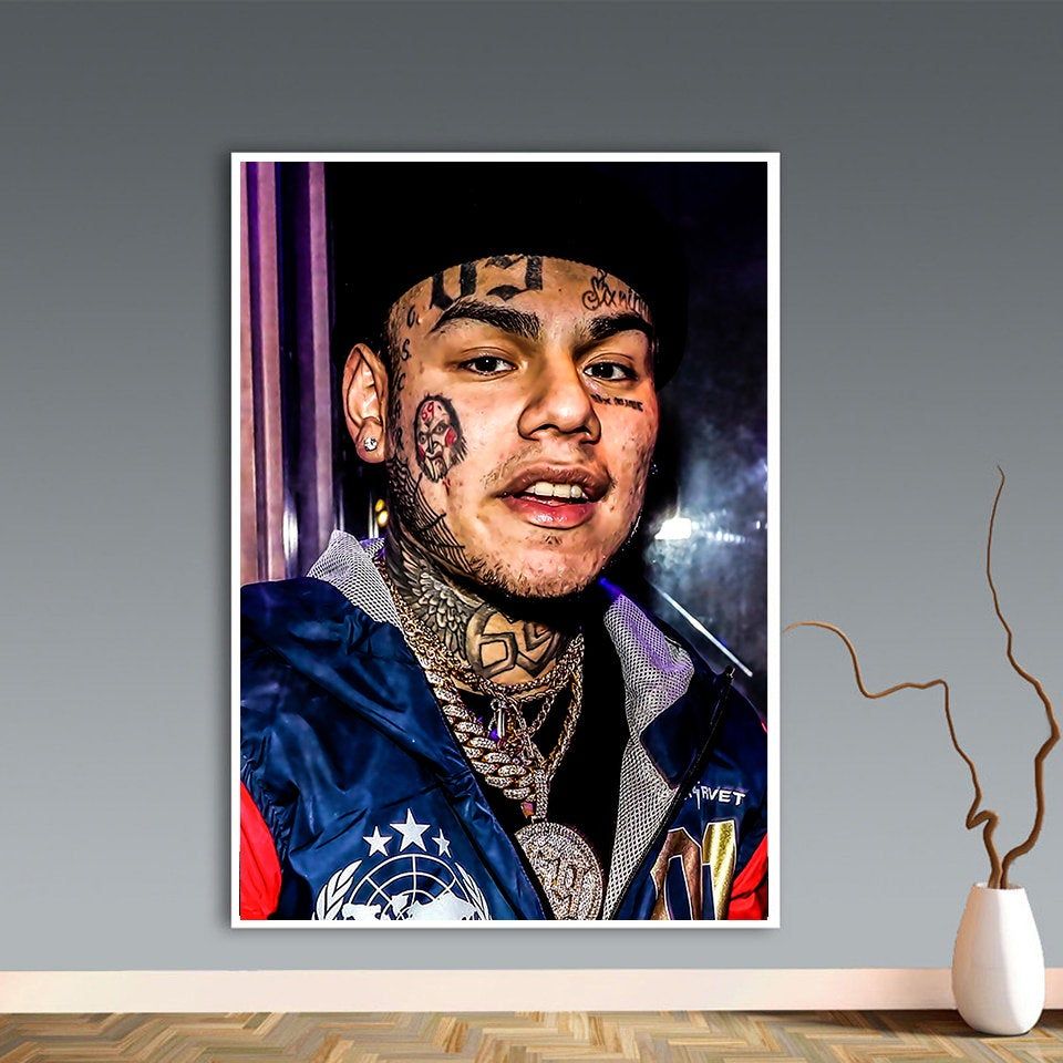 6Ix9Ine Print, Free 6Ix9Ine Print Art, Album Poster, Wall Art, Gift