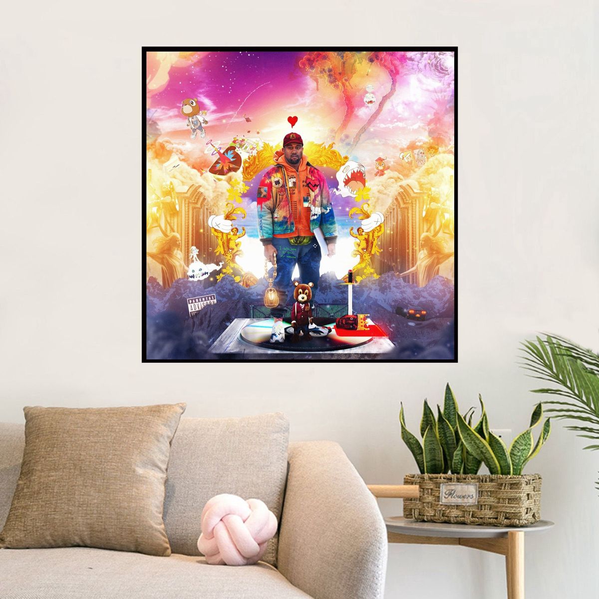 Kanye West Album Cover Wall Decoration Photo Poster