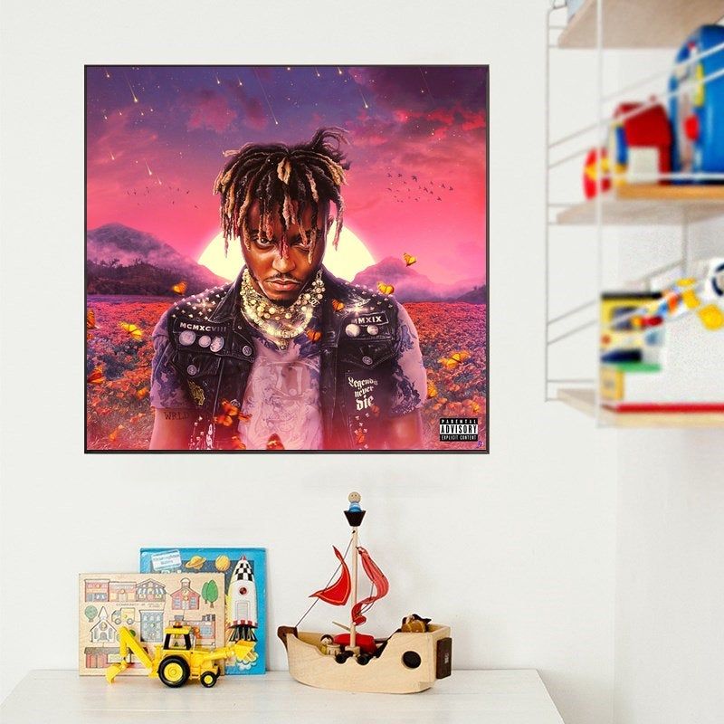 Juice Wrld Music Album Cover Wall Decoration Photo – Poster | Canvas ...