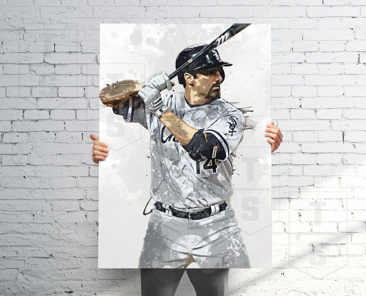 Paul Konerko Chicago White Sox Poster, Canvas, Banner, Baseball Fan ...