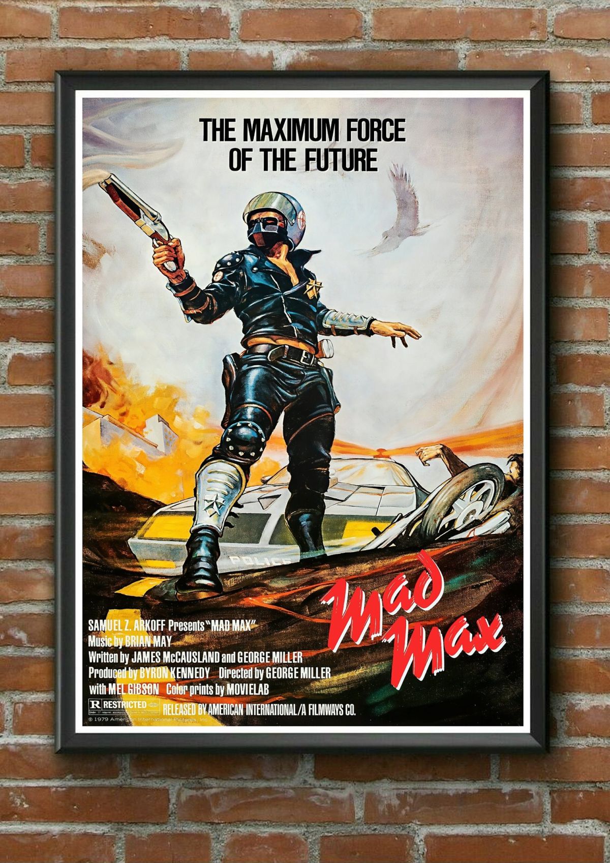 Mad Max Movie Poster - Version 1/2 - 1979 Movie Film Poster Print ...