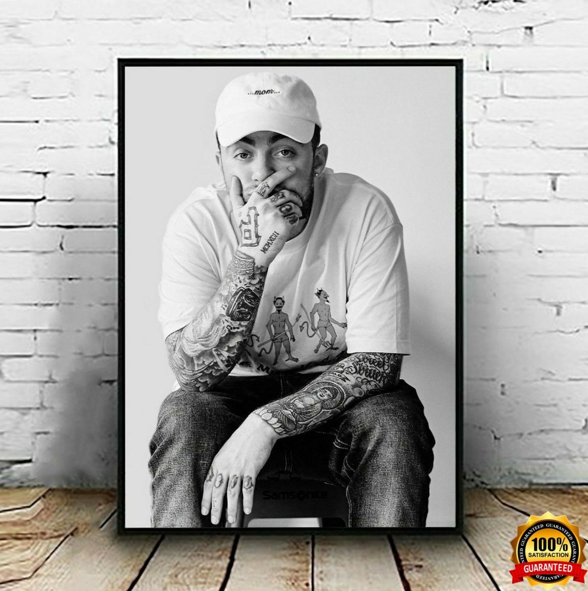 Mac Miller Print, Mac Miller Poster, Poster No Frame, Rapper Singer