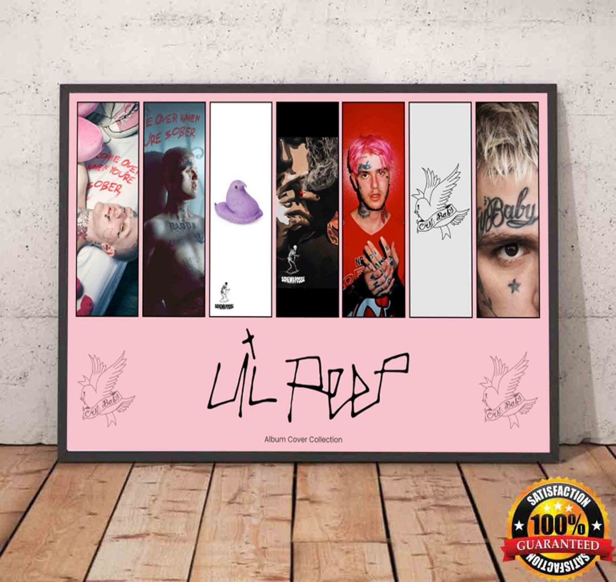 Lil Peep Print Lil Peep Poster Poster No Frame Lil Peep Wall Art 