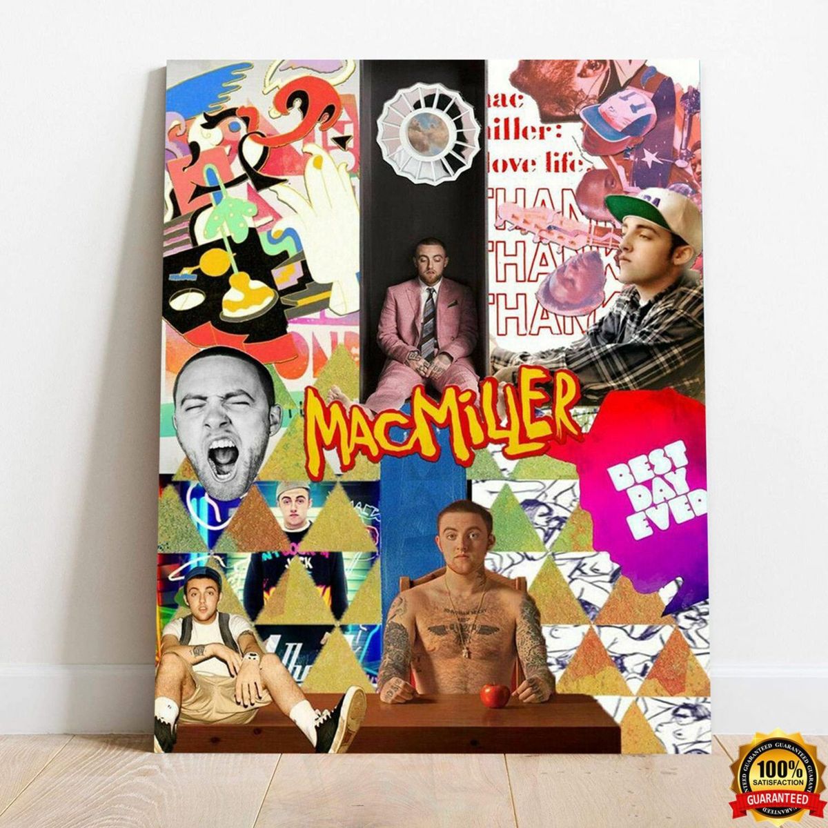Mac Miller Poster, Rapper Music Photo Art, Poster No Frame, Wall Art