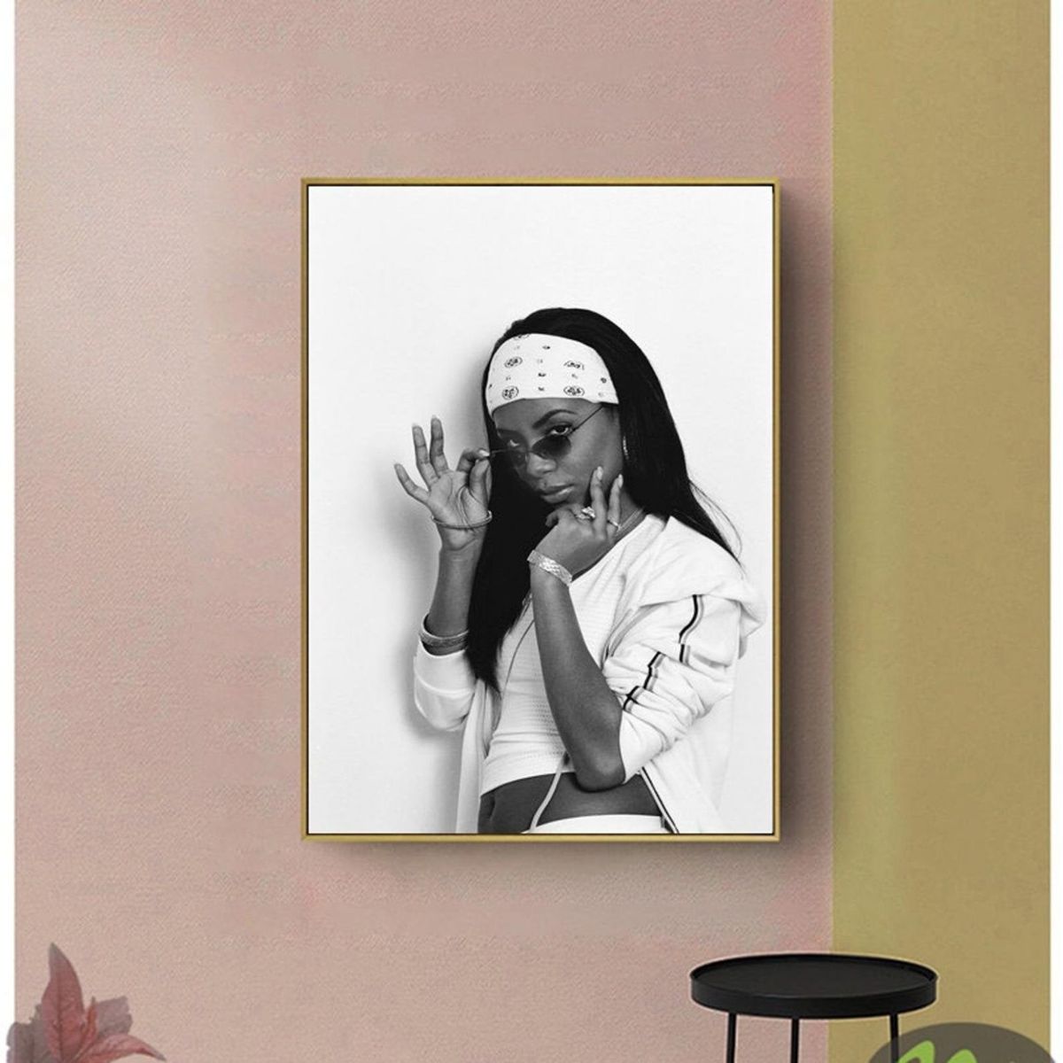 Aaliyah Poster Hip Hop Art Music Singer Hip Hop Rap Print Music Band ...