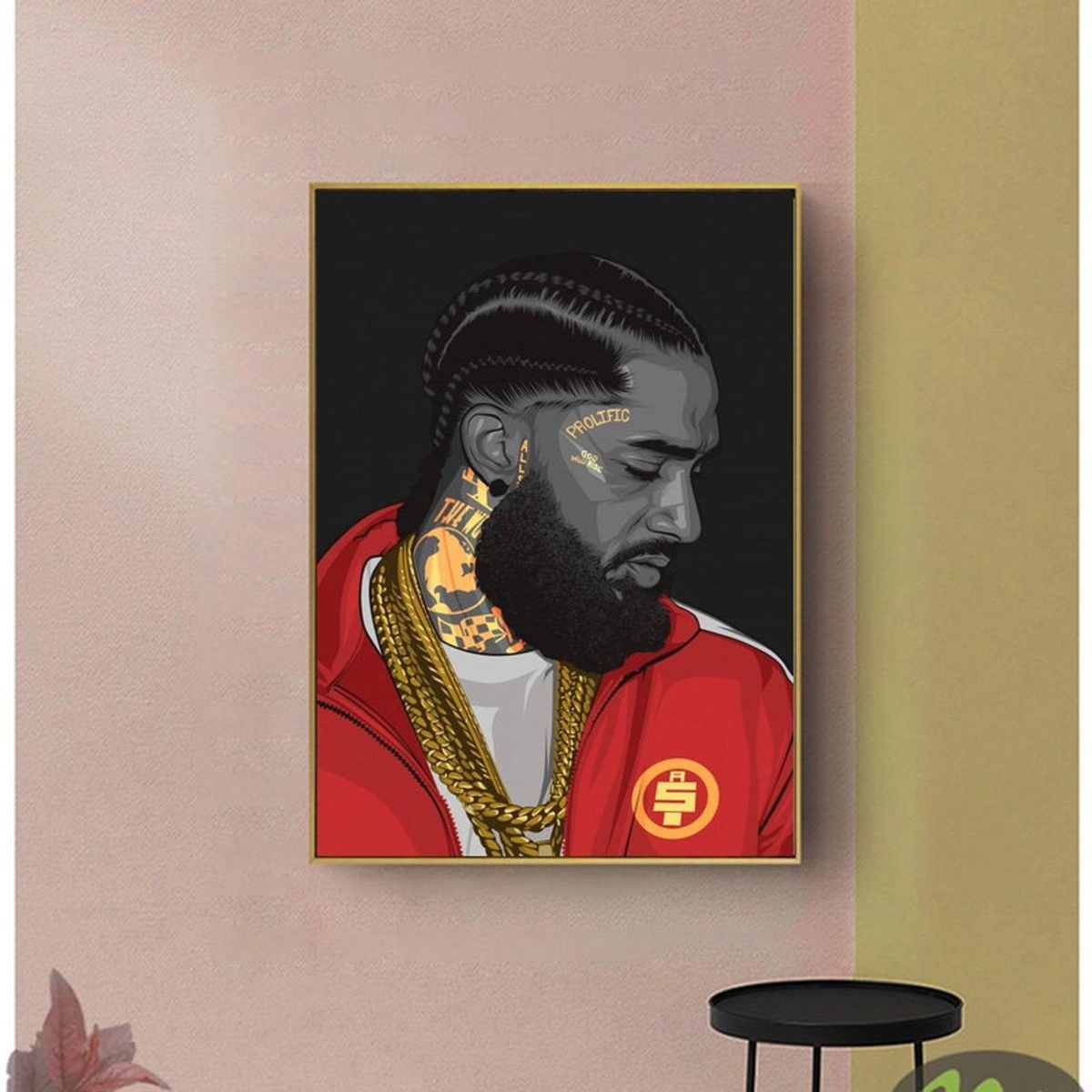 Nipsey Hussle Poster Hip Hop Art Music Singer Hip Hop Rap Print Music ...