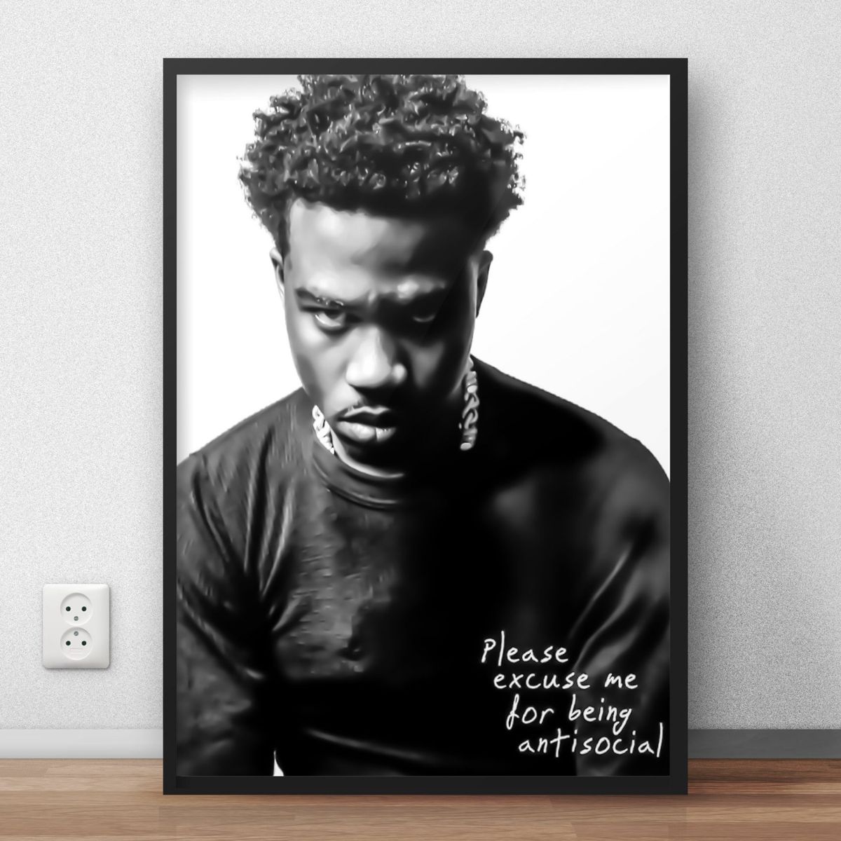 Roddy Ricch Canvas Print, Roddy Ricch Art, The Box Custom Canvas, Rap ...