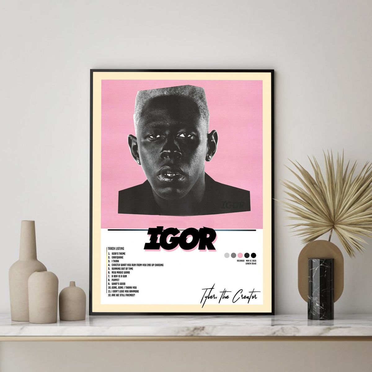 Igor Album Canvas, Tyler The Creator Home Decor, Igor'S Theme Custom