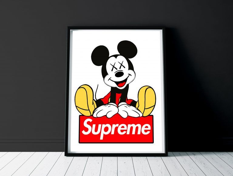 Hypebeast Poster Poster Canvas Wall Art Print John Sneaker