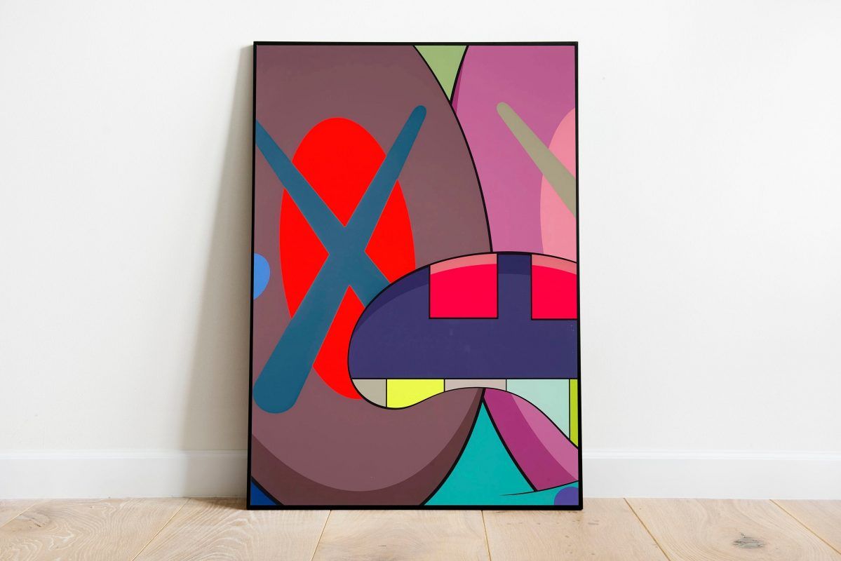 Kaws Art Print, Kaws Art Poster, Kaws Wall Art, Kaws Art, Exhibition