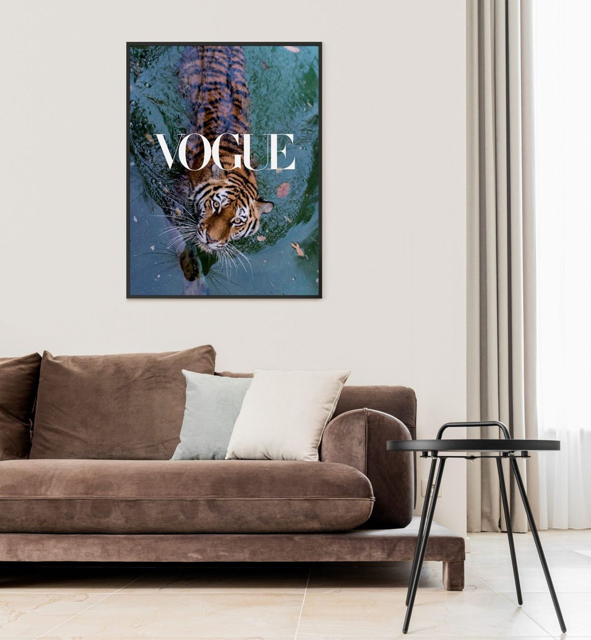 vogue magazine cover wall art