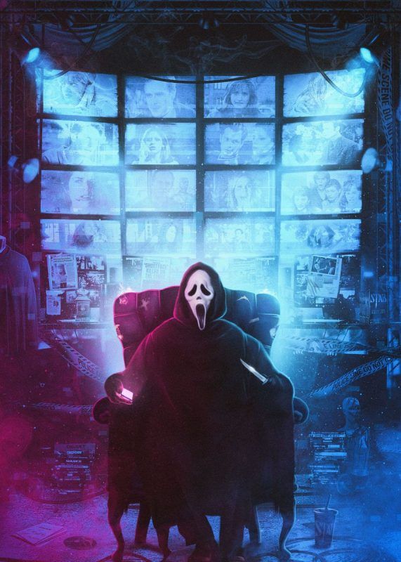 Ghostface Lair - Tv-Show – Poster | Canvas Wall Art Print - John Sneaker