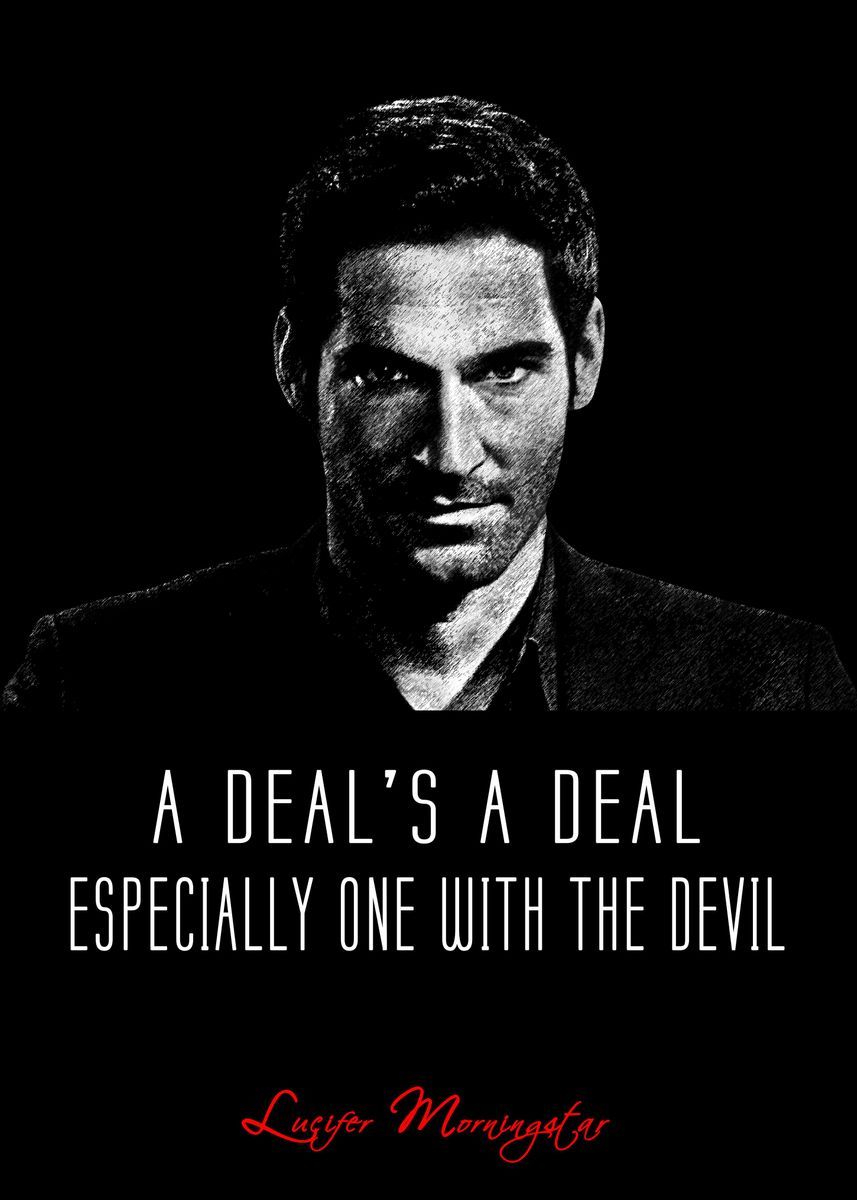 Lucifer Morningstar Tv Show Poster Canvas Wall Art Print John Sneaker 5458